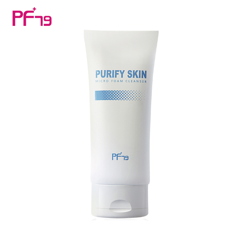 韩国pf79 清颜美肤洁面乳  深层清洁美白女士洗面奶隔离辐射PM2.5