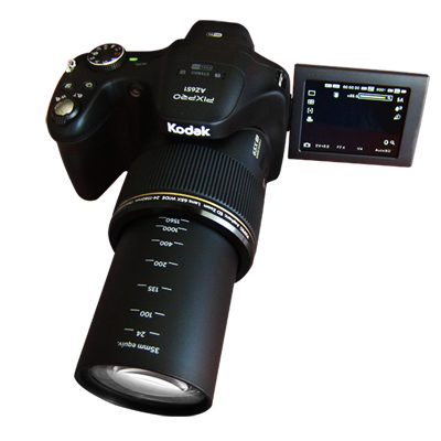  Kodak/柯达 AZ651 65倍长焦数码相机 小单反正品特价